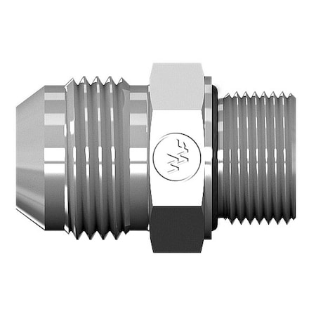 Male JIC To Male Metric Straight Thread Adapter